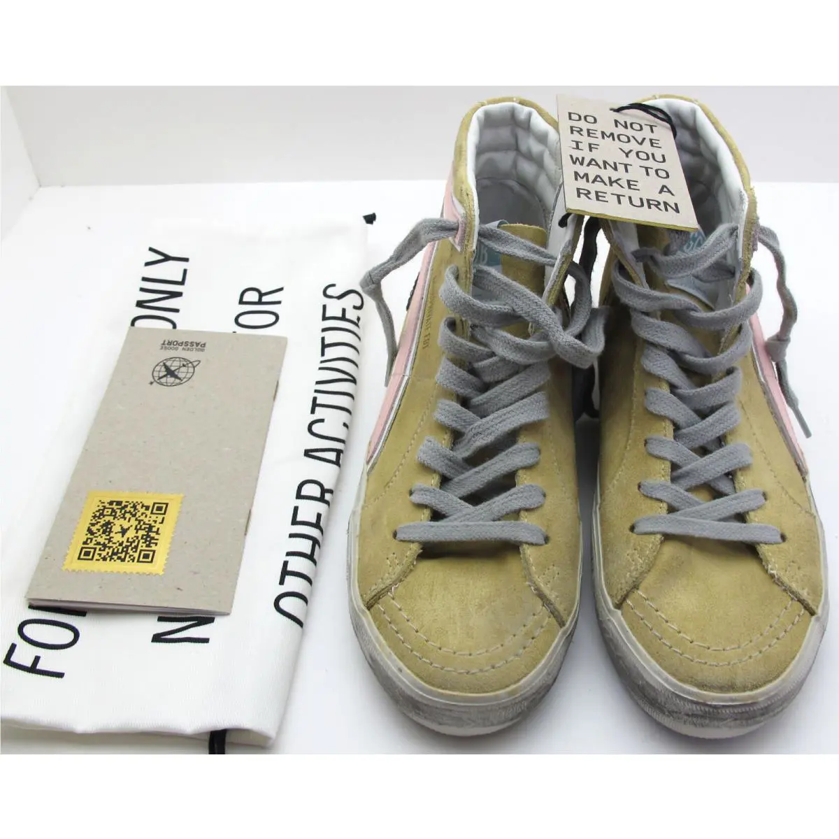 Golden Goose shoes - Slide - Slide - Sand and Pink (UPC: 8050235326828) 6