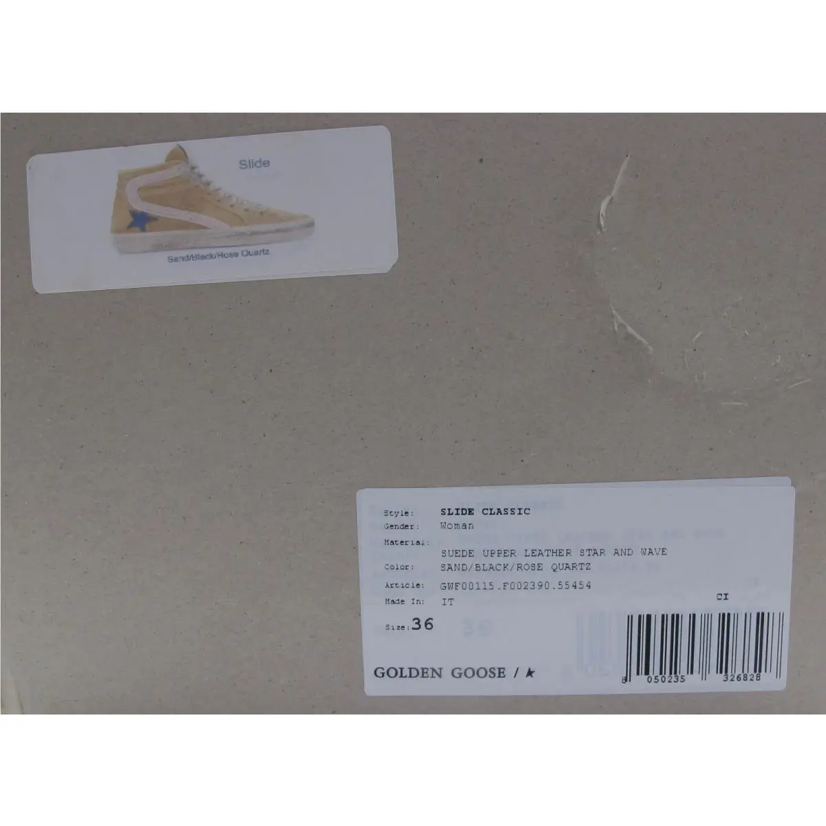 Golden Goose shoes - Slide - Slide - Sand and Pink (UPC: 8050235326828) 14