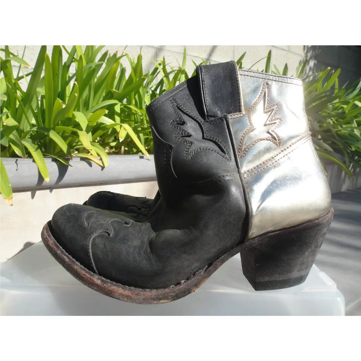Golden Goose shoes - Black/Platino Lame 0