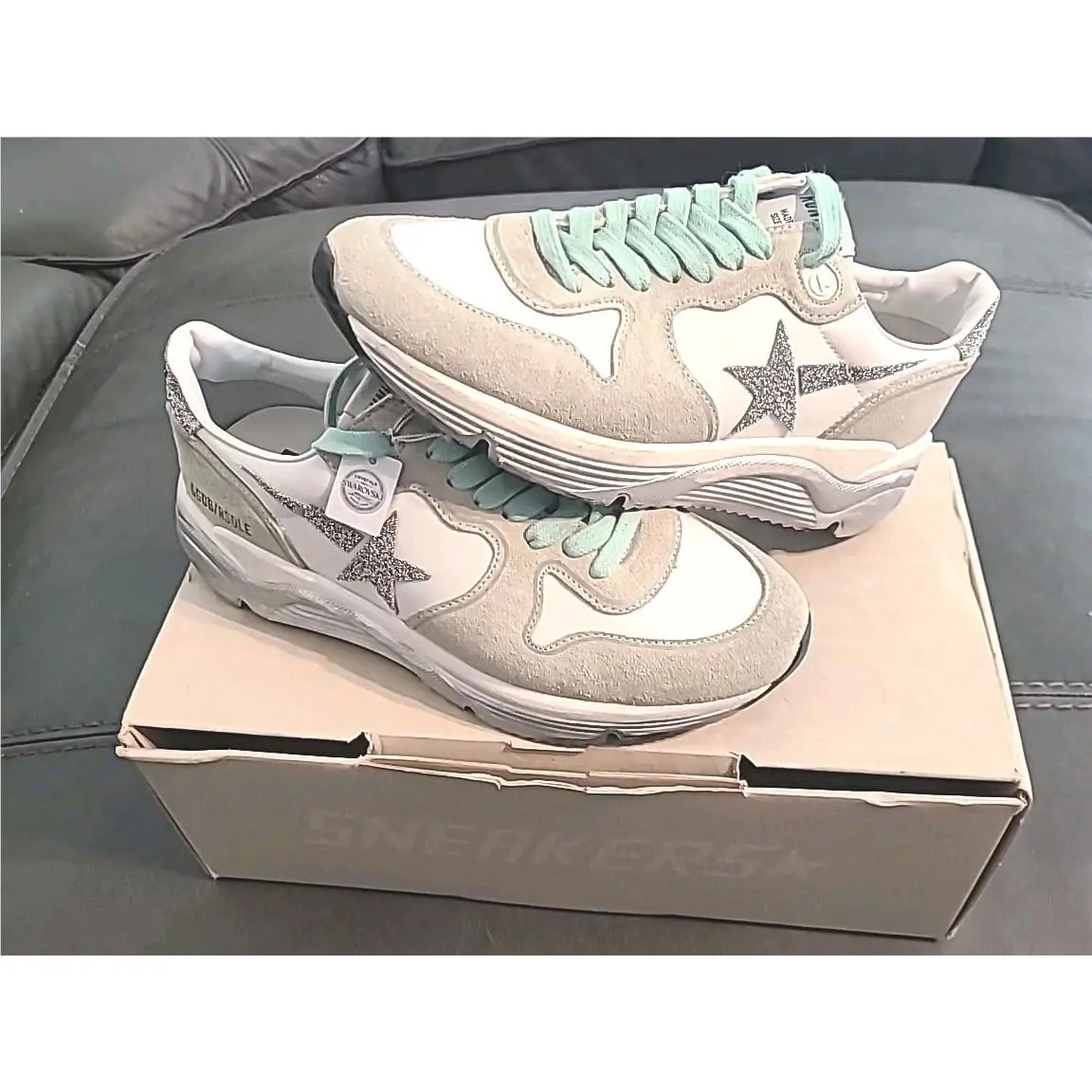 Golden Goose shoes - Golden Goose Running Sole - Running Sole - GWF00126-F002793-10268 - White 2