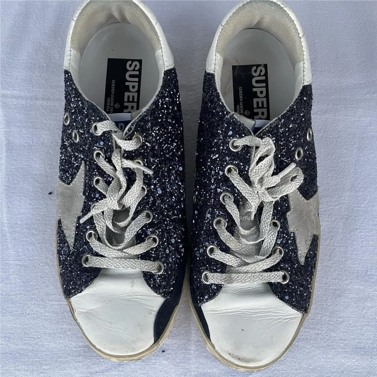 Golden Goose shoes - Golden Goose Superstar - Superstar - Blue 1