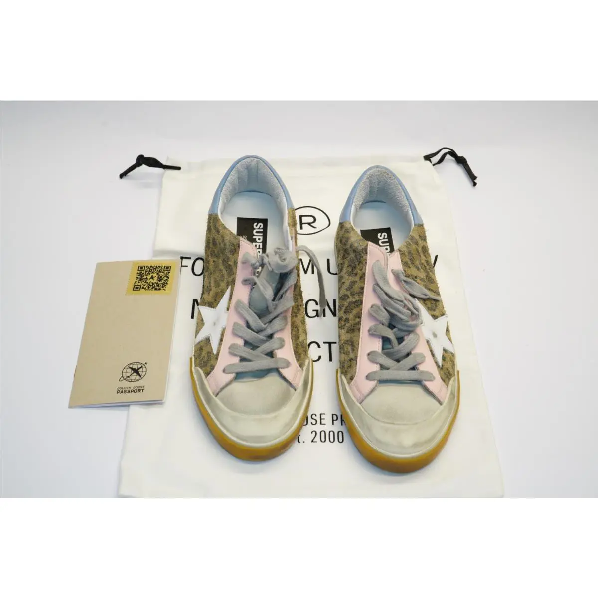 Golden Goose shoes - Golden Goose Super-Star - GWF00107F00190981277 - Multicolor 1