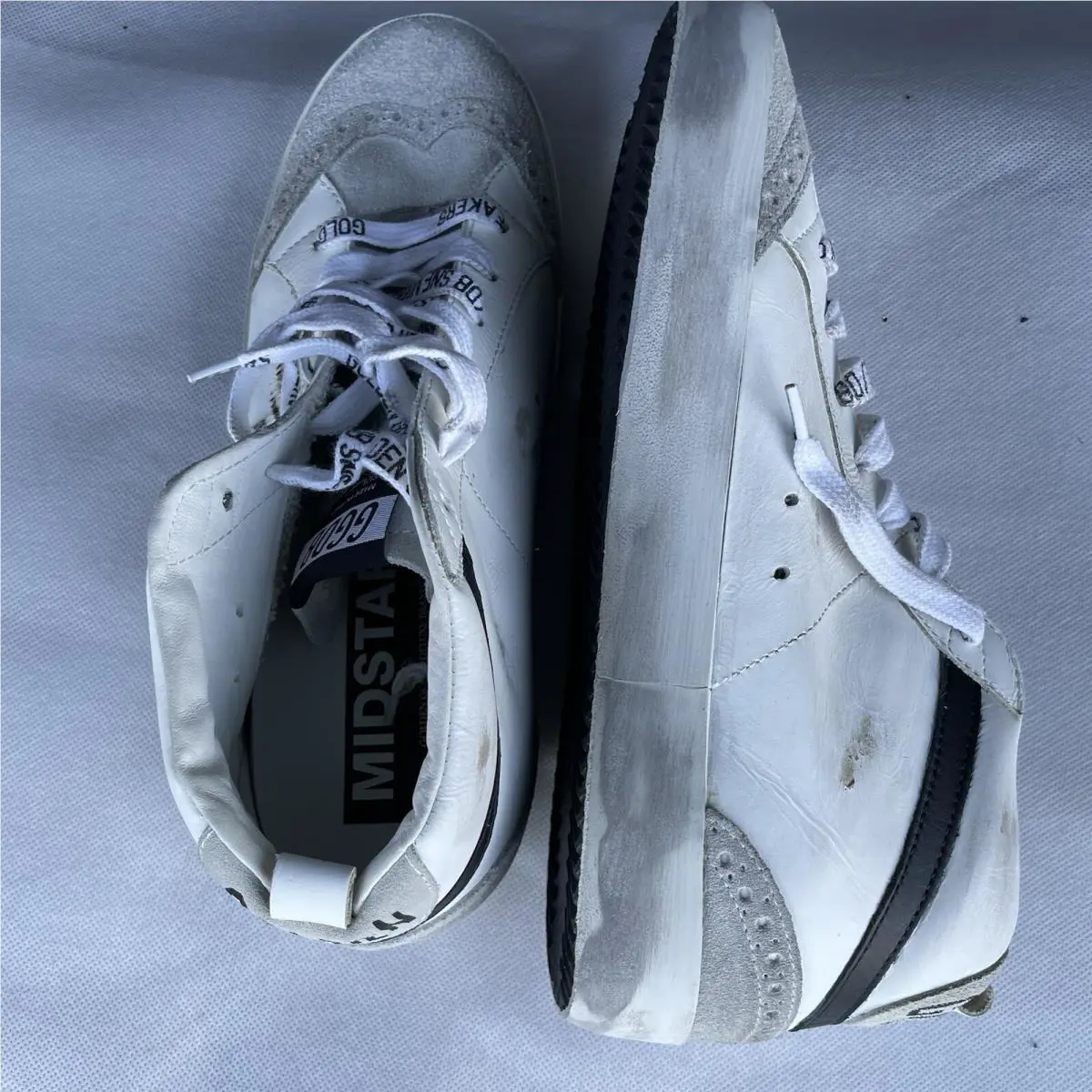 Golden Goose shoes - Golden Goose Mid Star - Mid Star - White 6
