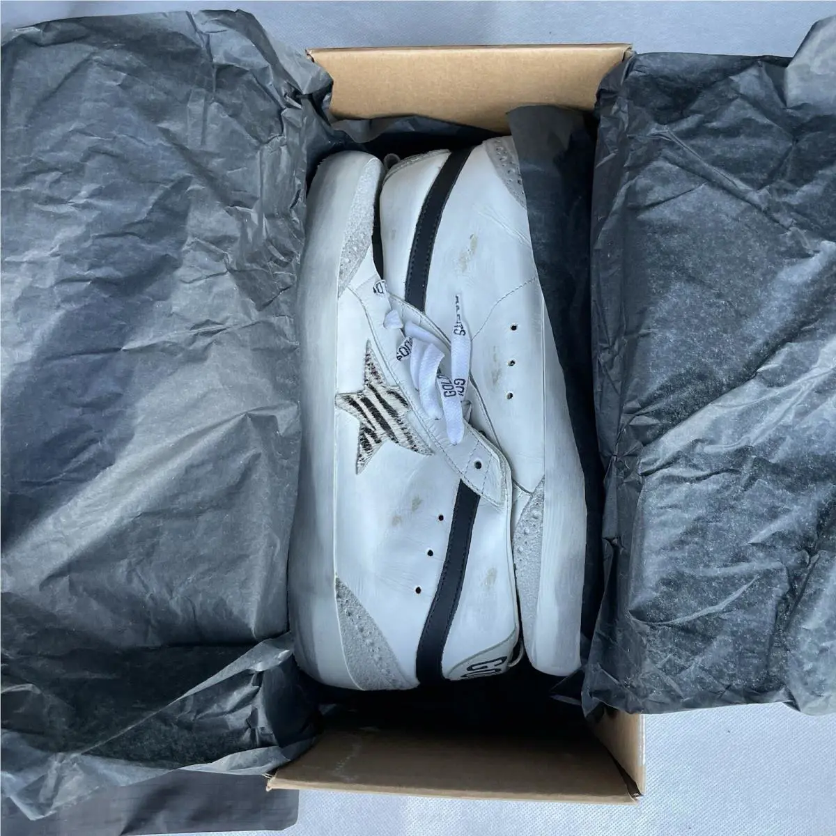 Golden Goose shoes - Golden Goose Mid Star - Mid Star - White 7