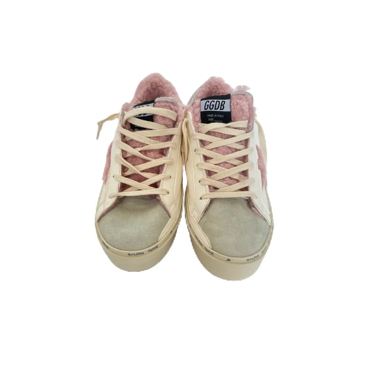 Golden Goose shoes - Golden Goose Hi Star - Star - White 3