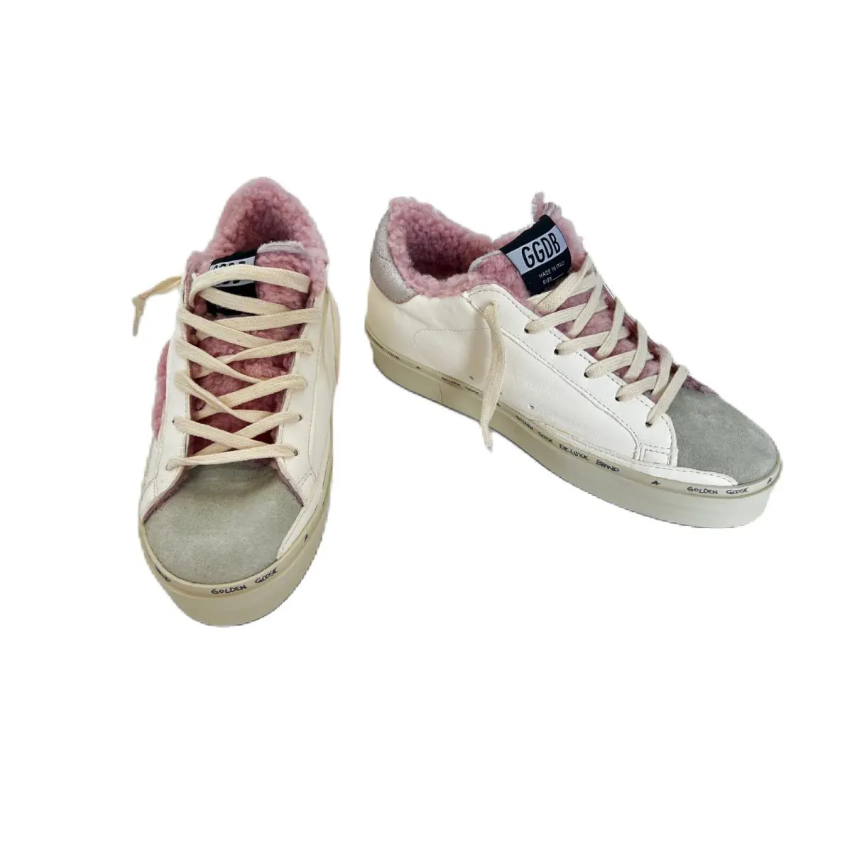 Golden Goose shoes - Golden Goose Hi Star - Star - White 5