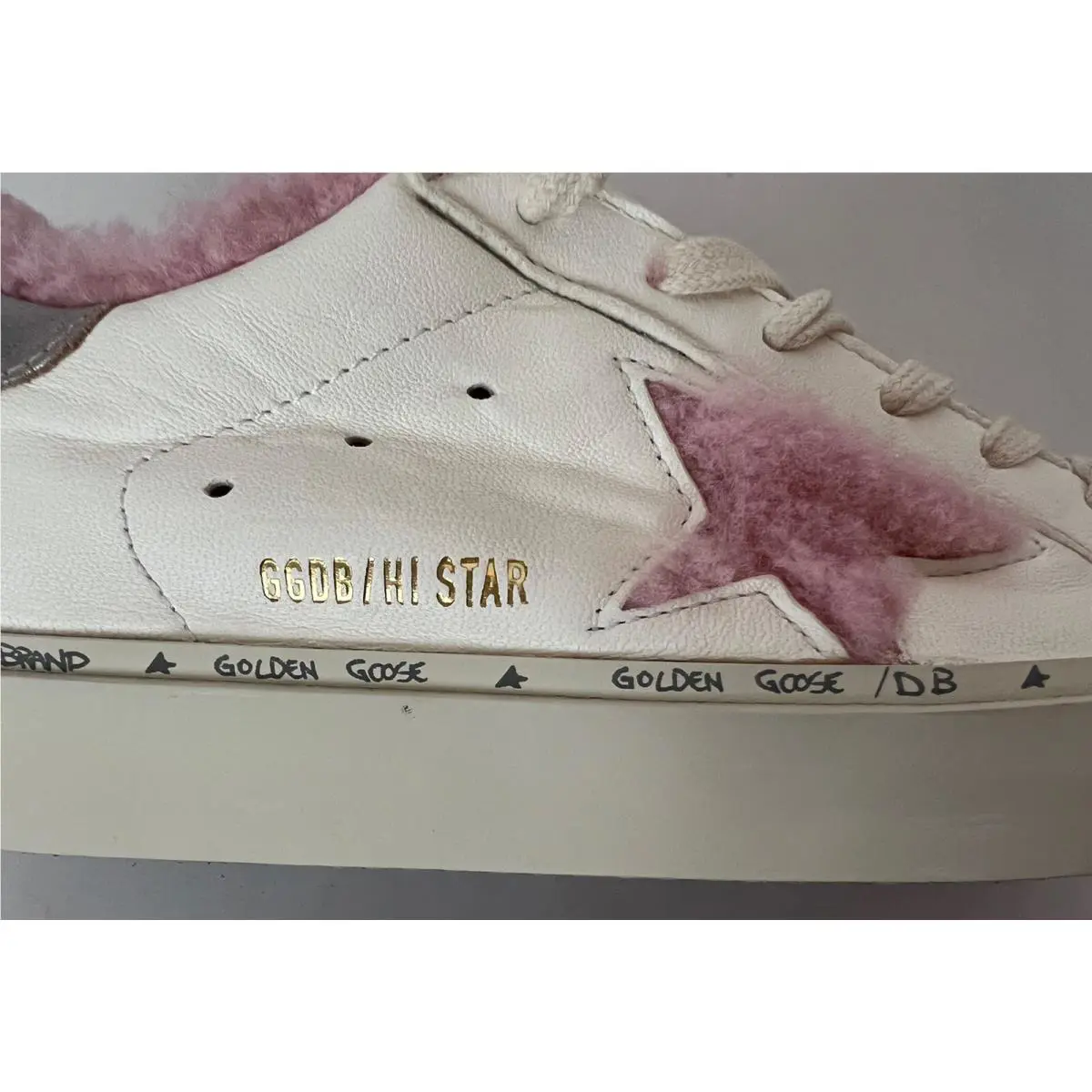 Golden Goose shoes - Golden Goose Hi Star - Star - White 7