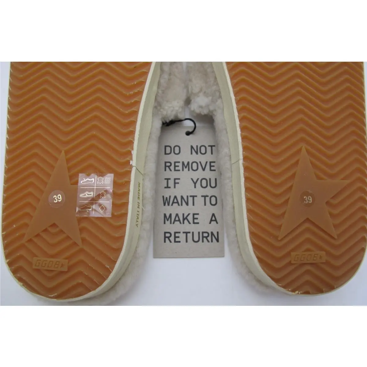 Golden Goose shoes - GWF00200.F003469.15386 - GWF00200F00346915386 - Beige (UPC: 8050235372788) 7