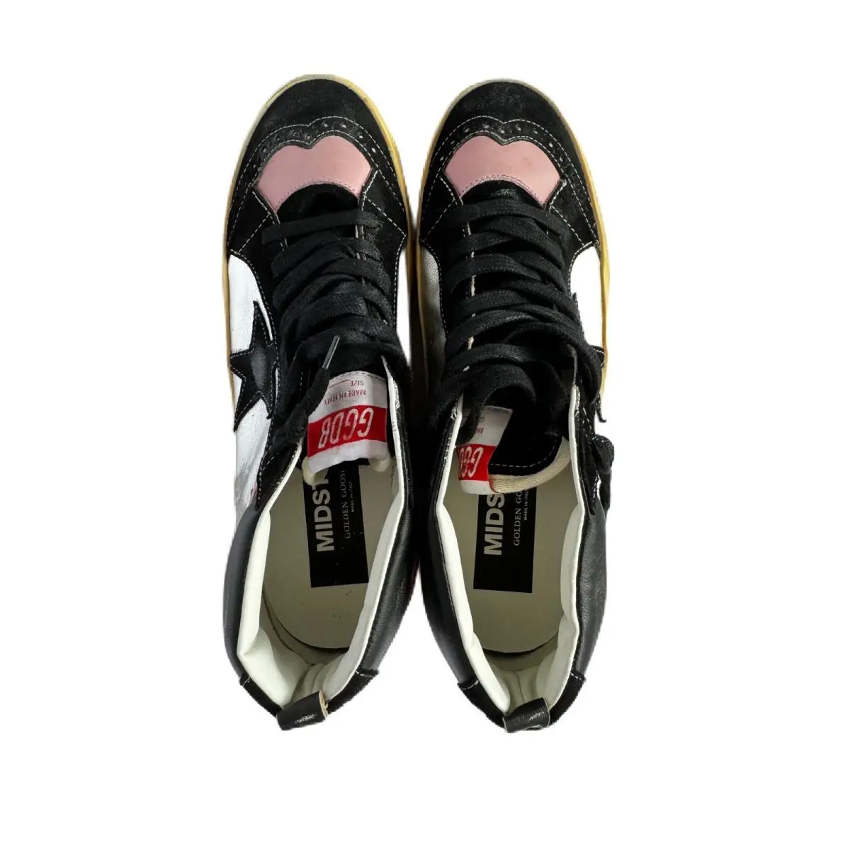 Golden Goose shoes - Golden Goose Mid Star - Mid Star - GGS47P179-PSI-IT - Multicolor (UPC: 8050235534582) 3