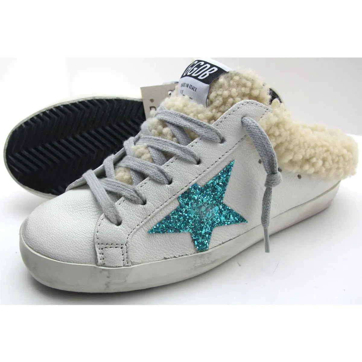 Golden Goose shoes - Super-Star Sabot - Sabot - White (UPC: 8050235231412) 1