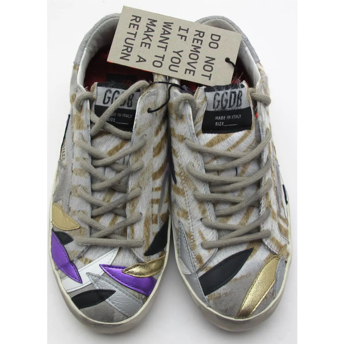 Golden Goose shoes - Golden Goose Super-Star - Multicolor (UPC: 8050235183209) 4