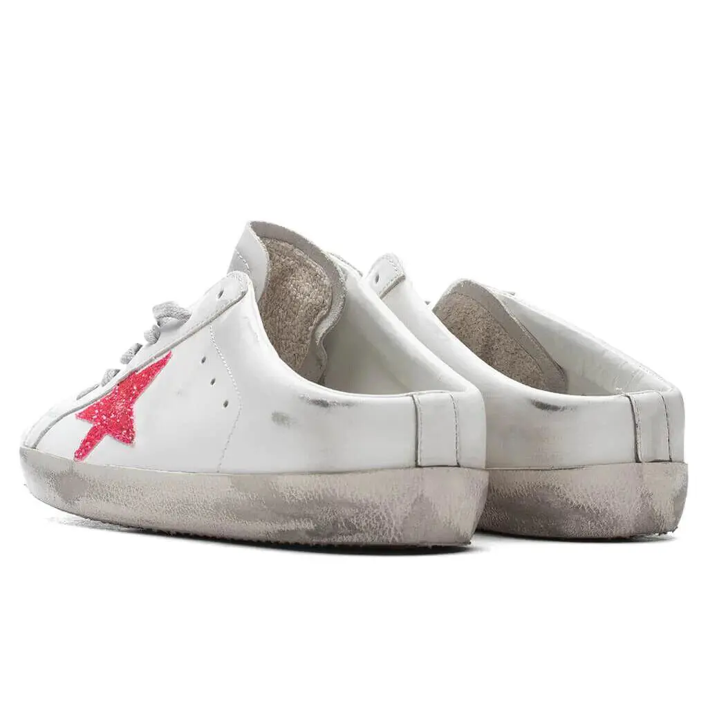 Golden Goose shoes - Golden Goose Super-Star - White/Pink (UPC: 8050235299559) 1