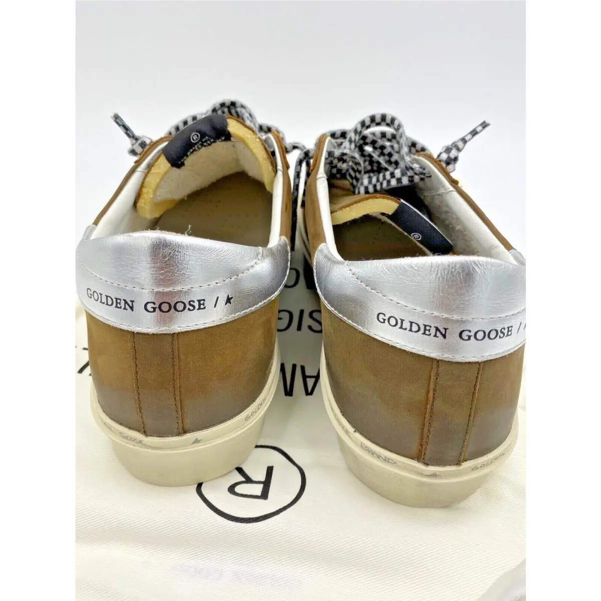 Golden Goose shoes - Golden Goose Hi Star - Star - Brown 3