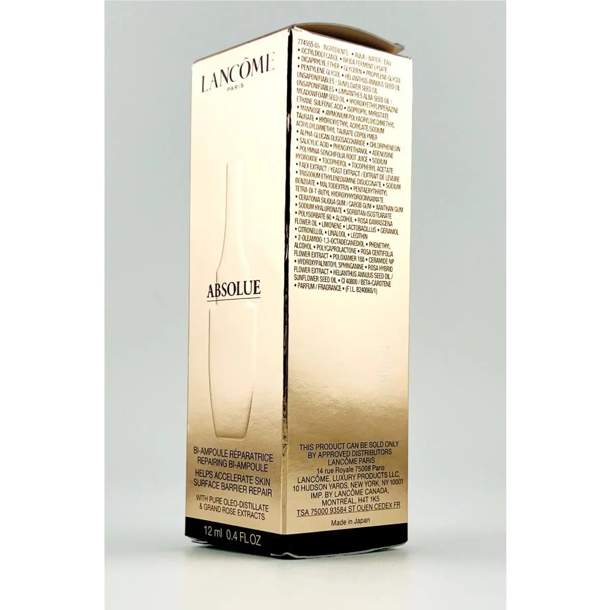 Lancome Absolue Bi-ampoule Serum Skin Barrier Repair