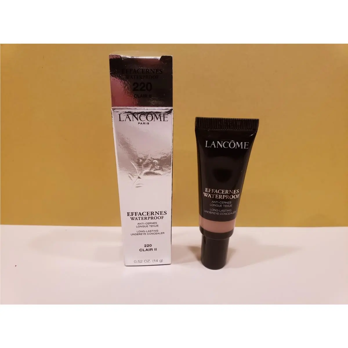 Lancome Effacernes WP Long Lasting Undereye Concealer 220 Clair II Rare