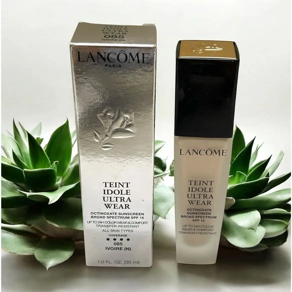 Lancome Teint Idole Ultra Wear 24H Color Wear Comfort 085 Ivoire Exp 05/21