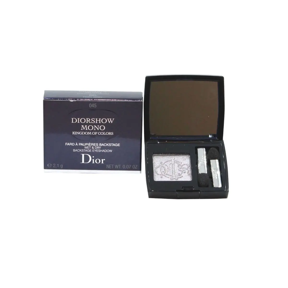 Diorshow Mono Kingdom OF Colors Wet Dry Backstage Eyeshadow 2.1G 045 Fairy Grey