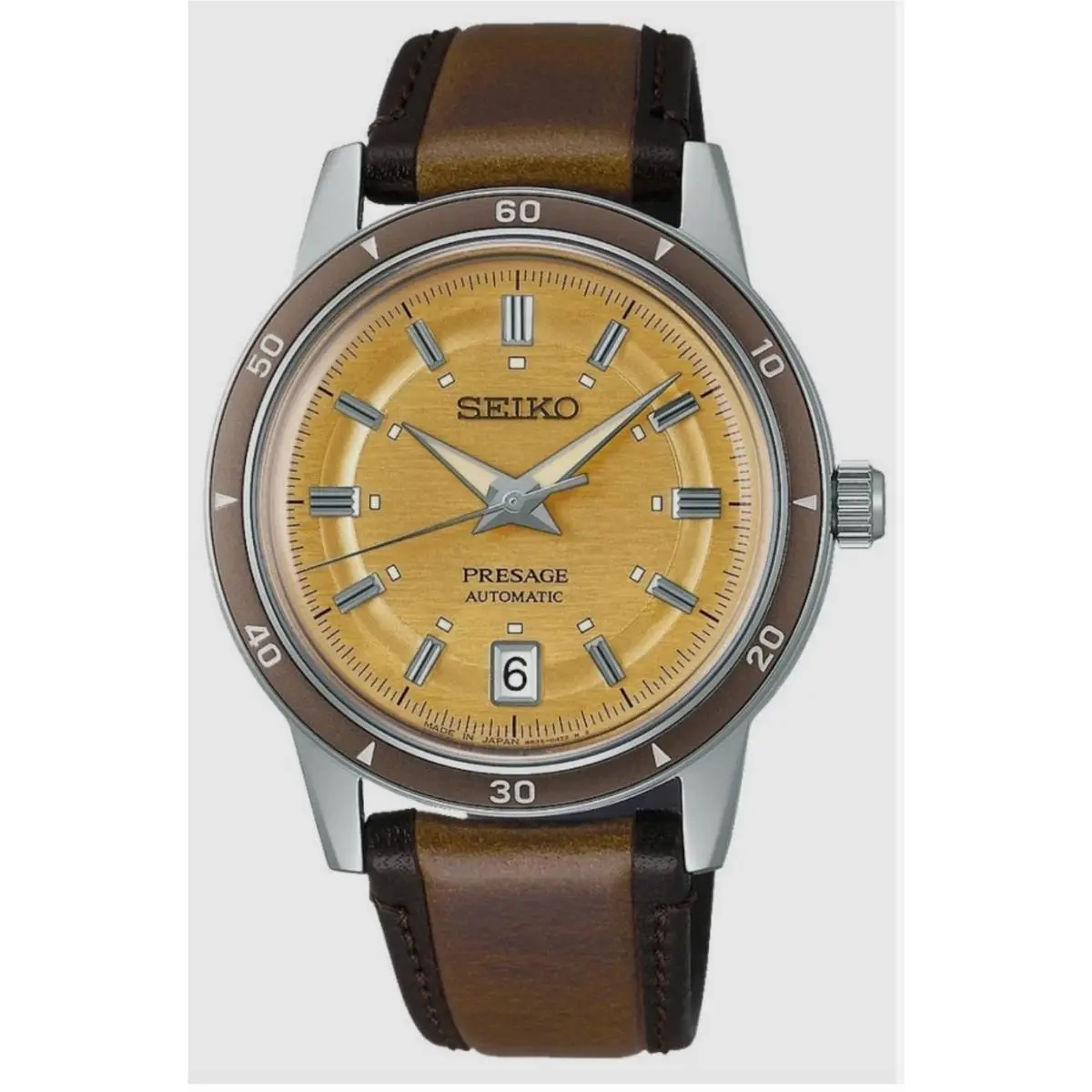 Seiko SRPL75 Presage Champagne Dial 39.5mm Men`s Watch SRPL75 J1 Japan