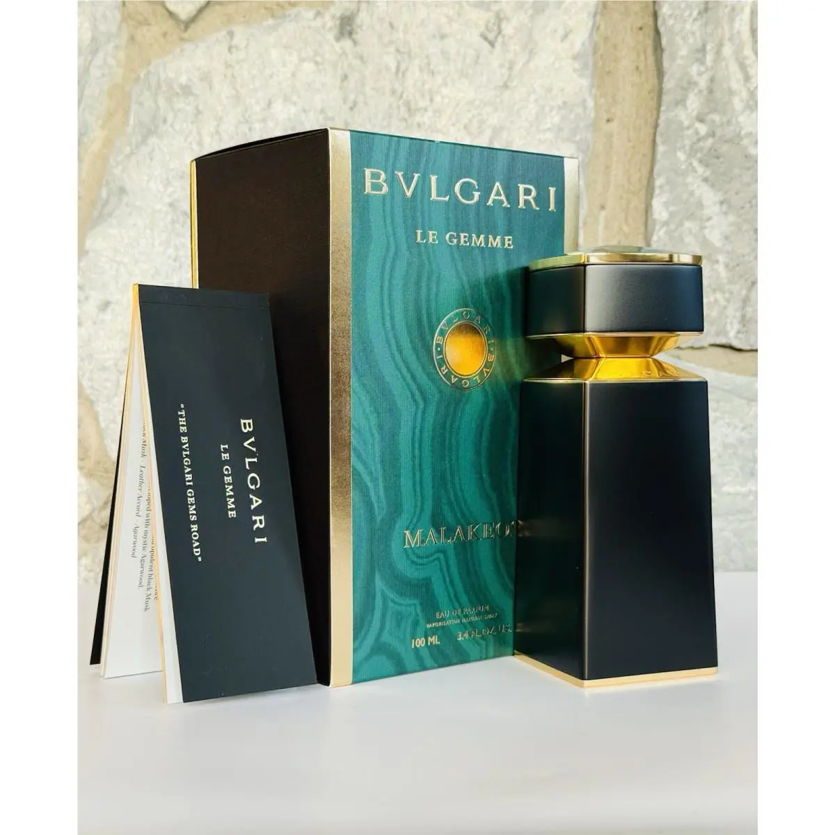 Bvlgari Le Gemme Malakeos Eau De Parfum 3.4oz/100ml For Men
