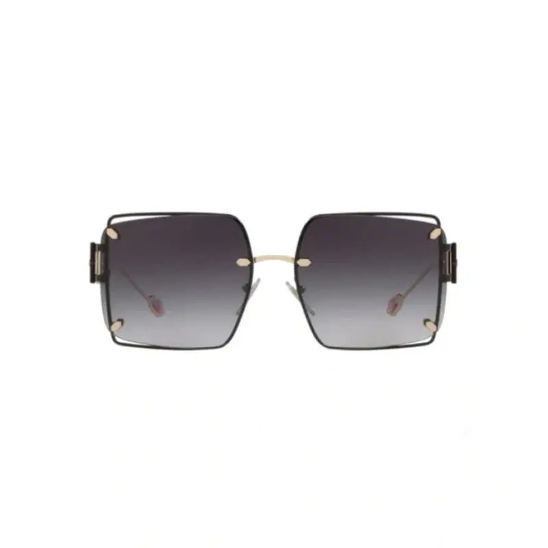 Bvlgari Sunglasses Pink Gold/ Black Grey Gradient 59-15-140