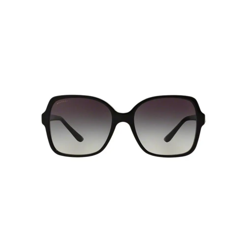 Bvlgari Sunglasses Black W/ Grey Gradient 56-17-135