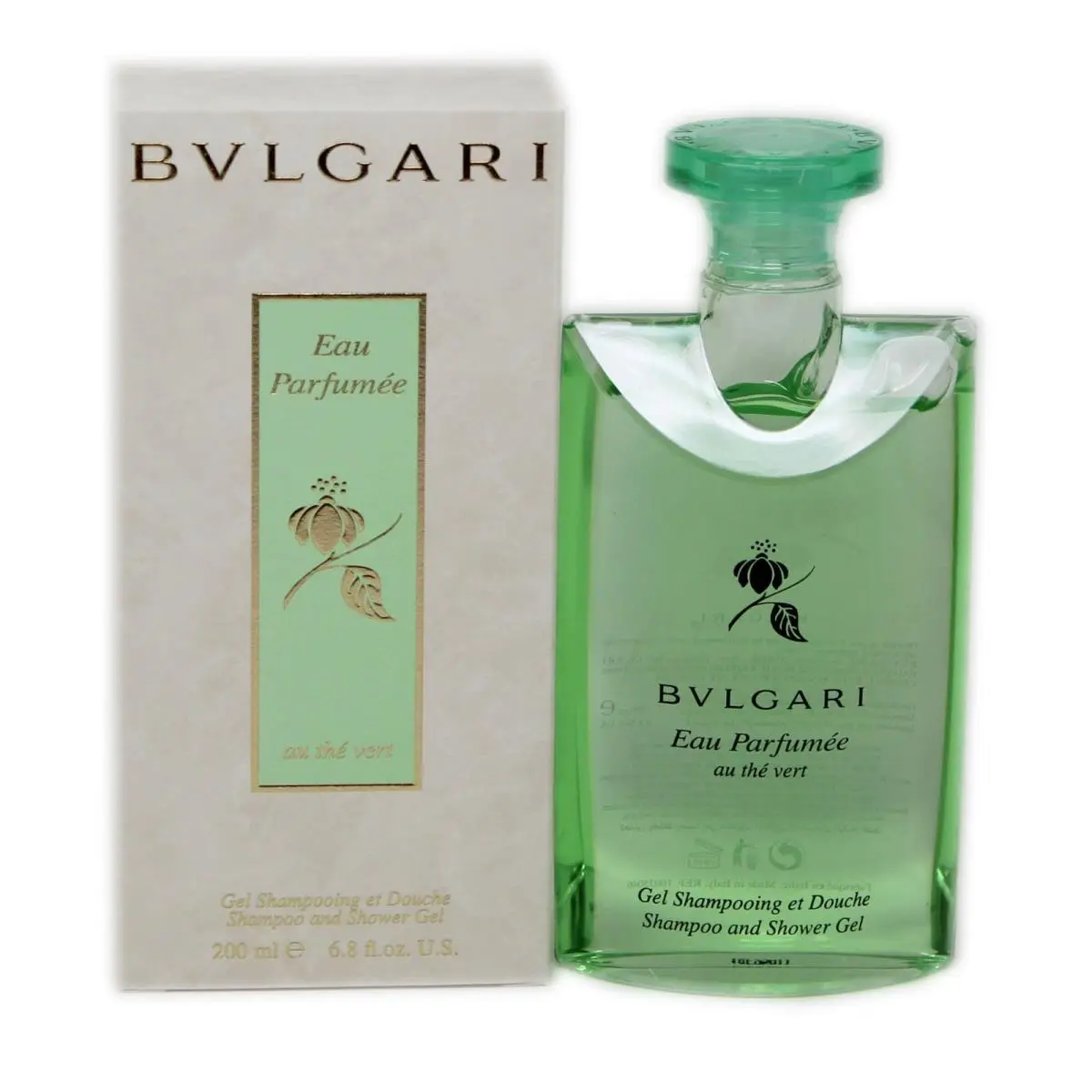 Bvlgari Eau Parfumee AU The Vert Shampoo and Shower Gel 200 ML/6.8 Fl.oz