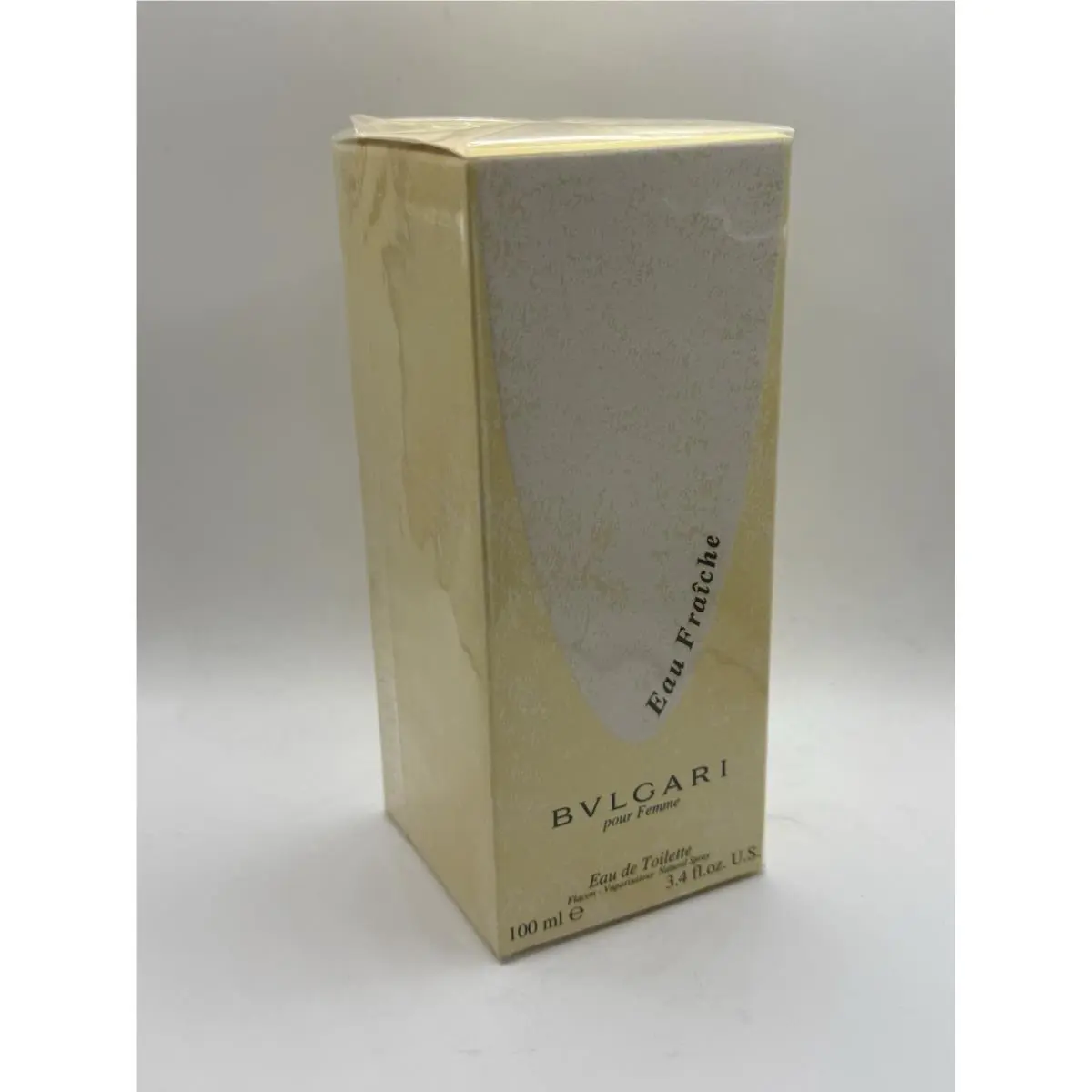 Eau Fraiche Bvlgari Pour Femme 3.4 oz 100 ml Edt Spray Rare