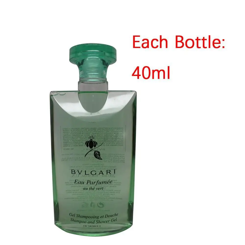 30 x Bvlgari Perfumed Au The Vert Green Tea Shampoo and Shower Gel 40ML=1200ML