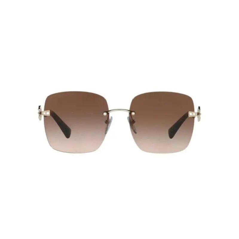 Bvlgari Sunglasses Pale Gold Brown Gradient 58-17-140