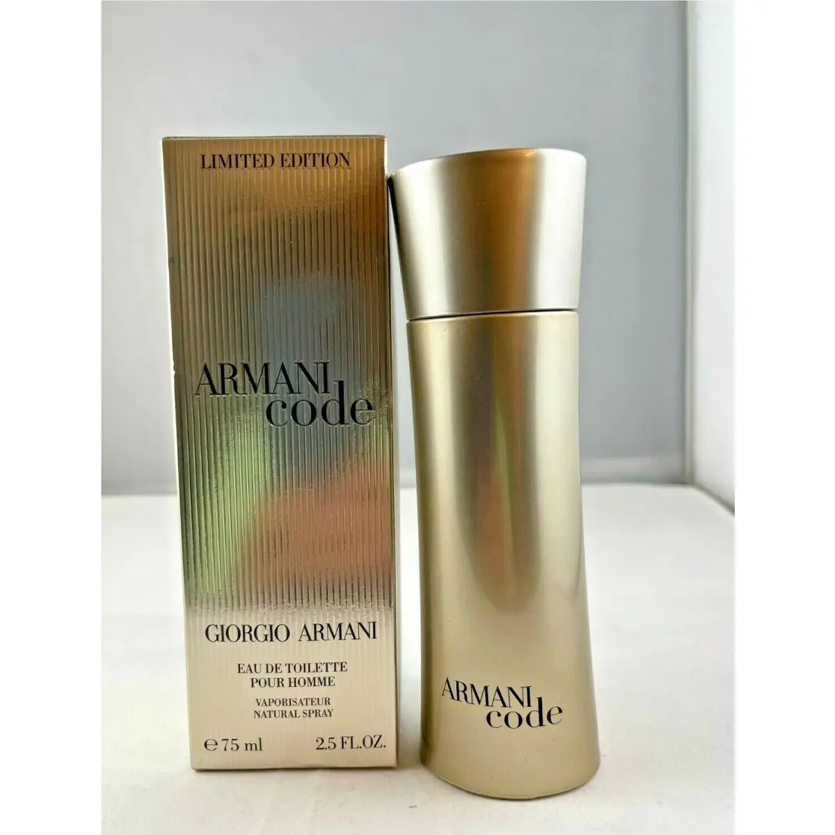 Giorgio Armani Armani Code Limted Edition Eau de Toillette Pour Homme 2.5oz 75ml
