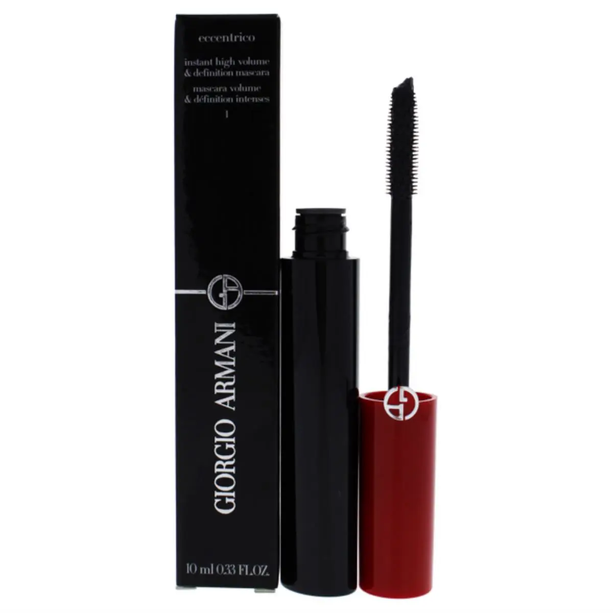 Eccentrico Mascara - 01 Obsidian Black by Giorgio Armani For Women - 0.33 oz