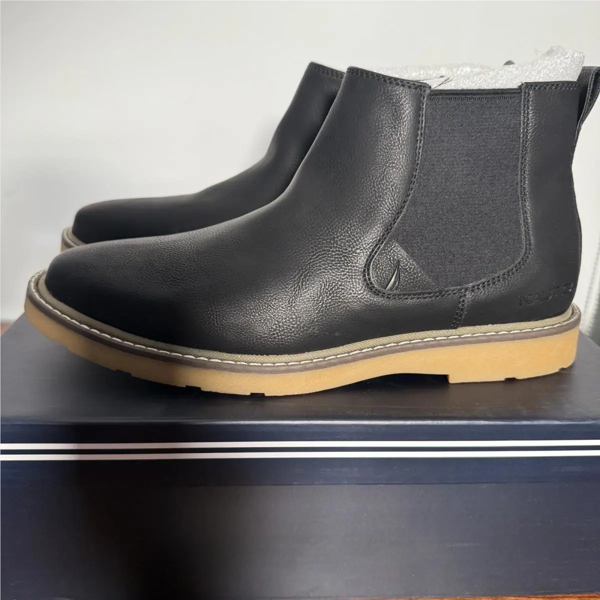 Wholesale Lot Nautica Men`s Grandt Casual Shoes/boots 6 Pairs Sizes 7-12 Black