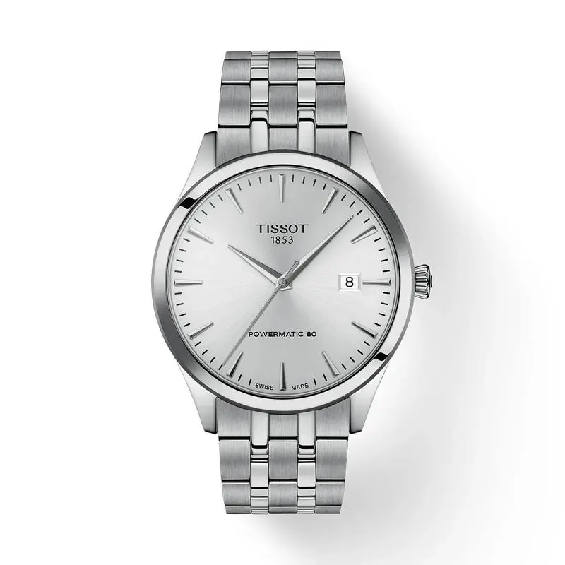 Tissot Classic Dream 40mm Silver Dial Men`s Watch T158.407.11.031.00 - Dial: Silver, Band: Silver, Bezel: Silver