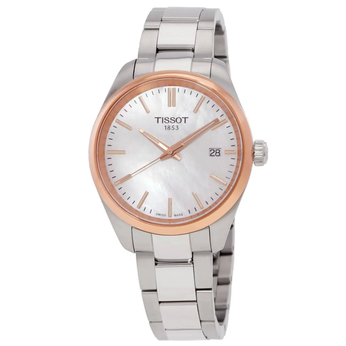 Tissot PR 100 Quartz Mop Dial Men`s Watch T1502102111100