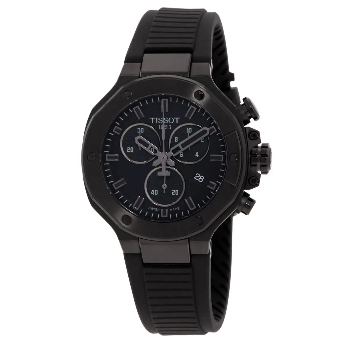 T-race Chronograph Quartz Black Dial Watch T1418173705100 by Tissot