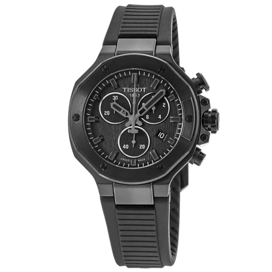 Tissot T-race Chronograph Black Dial Men`s Watch T141.817.37.051.00