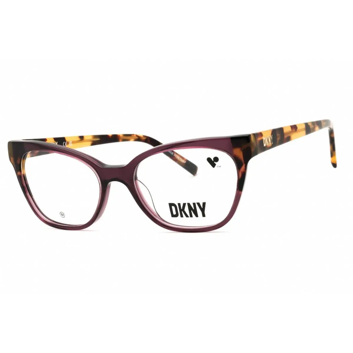 Dkny DK5058-505-52 Eyeglasses Frame Size 52mm 17mm 135mm Plum Women 886895620314