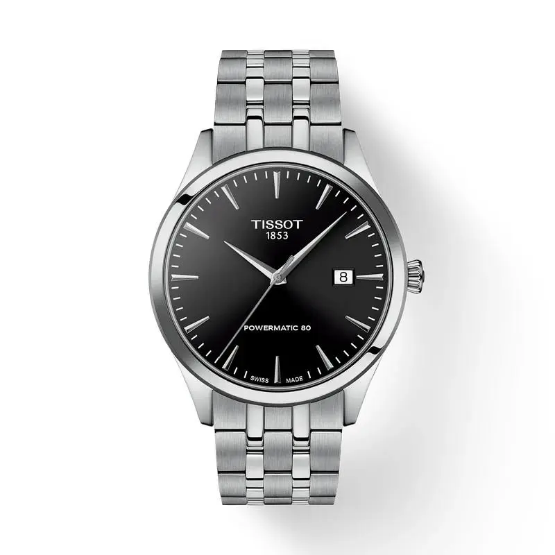 Tissot Classic Dream 40mm Black Dial Stainless Steel Watch T1584071105100