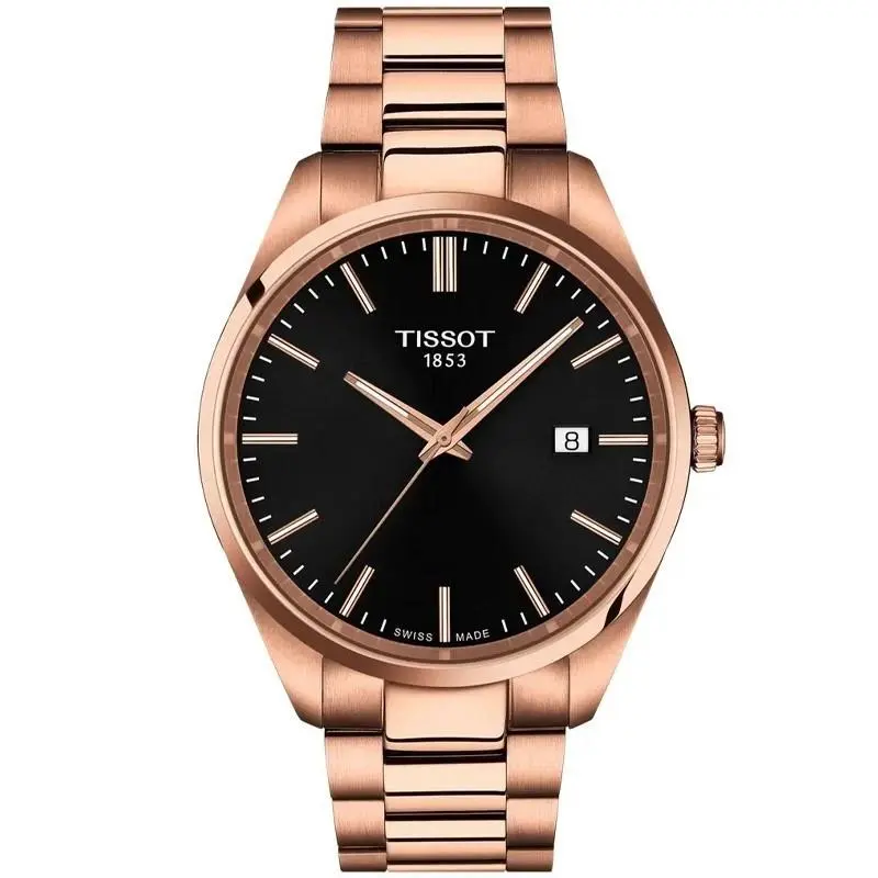 Tissot PR 100 40mm Black Dial Stainless Steel Men`s Watch T1504103305100