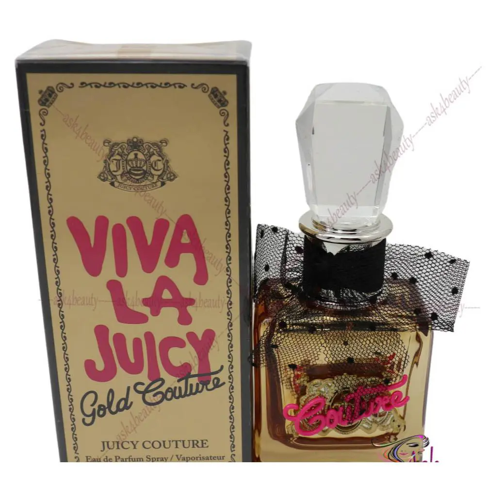 Viva La Juicy Gold Couture By Juicy Couture 3.4oz Eau de Parfum Spray