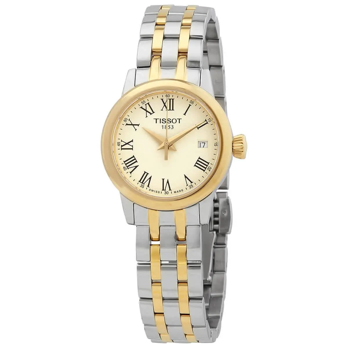 Classic Dream Quartz Ivory Dial Ladies Watch T129.210.22.263.00 by Tissot