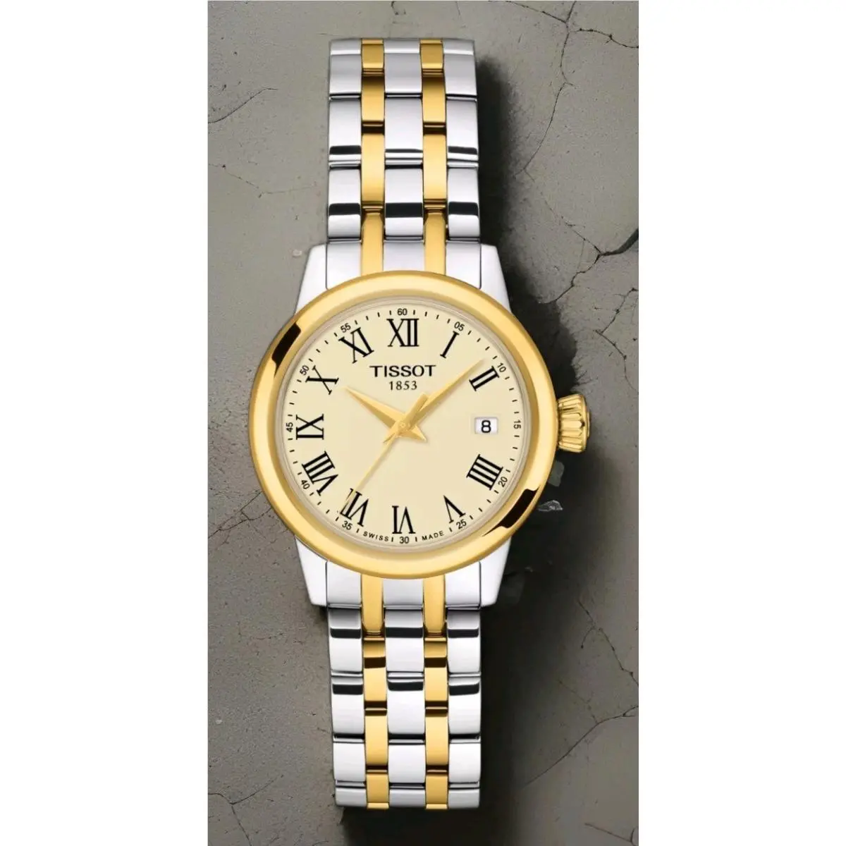 Tissot Classic Dream Quartz Ivory Dial Ladies Watch T129.210.22.263.00