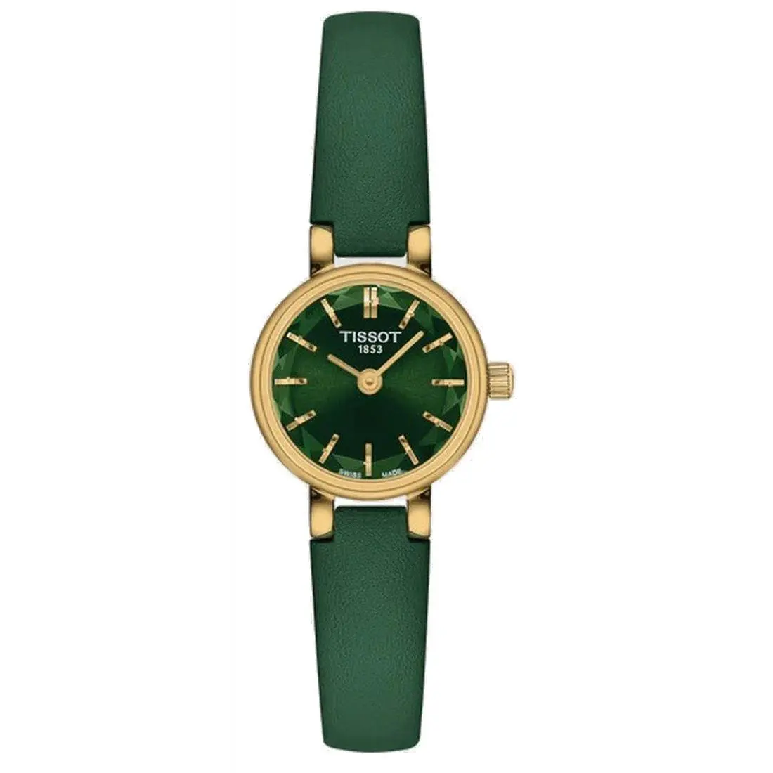 Tissot Lovely Square Women`s Quartz Green Dial Watch - T140.009.36.091.00