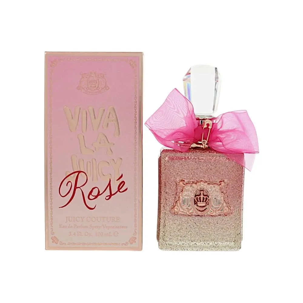 Viva La Juicy Rose by Juicy Couture Box For Women 3.4 Oz Eau De Parfum Spray