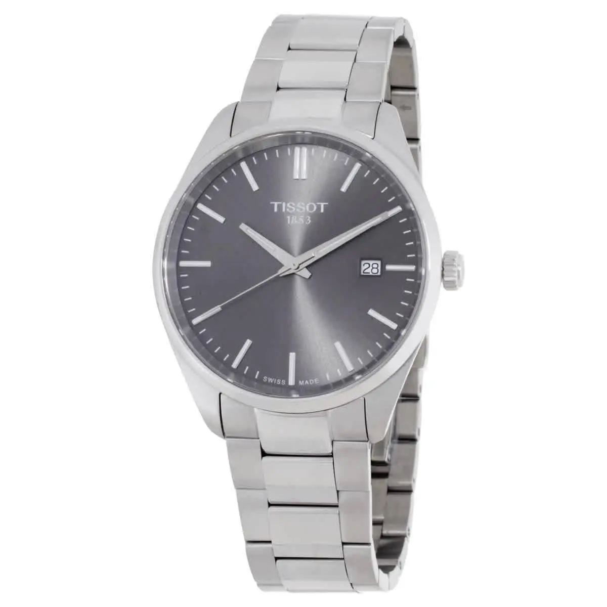 Tissot PR 100 Quartz Grey Dial Men`s Watch T1504101108100