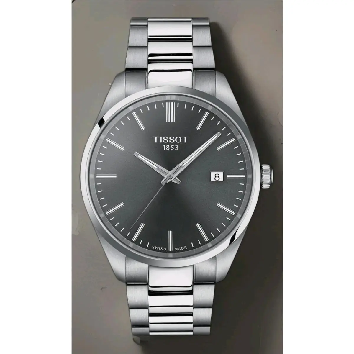 Tissot PR 100 40MM Gray Dial Quartz Watch T150.410.11.081.00 Stainless Steel