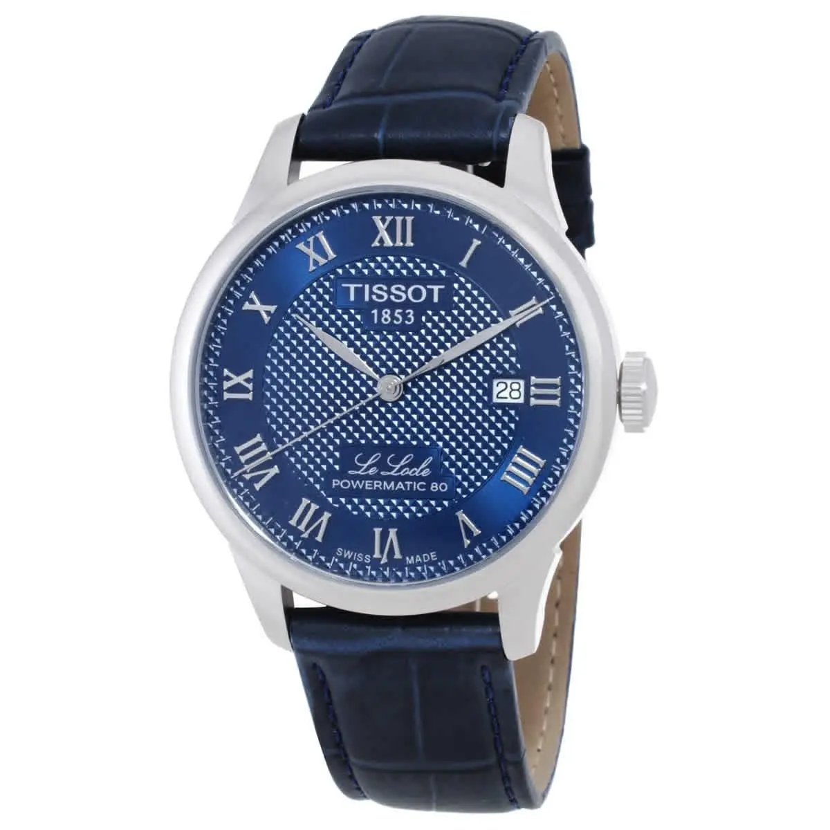 Le Locle Automatic Blue Dial Men`s Watch T0064071604300 by Tissot