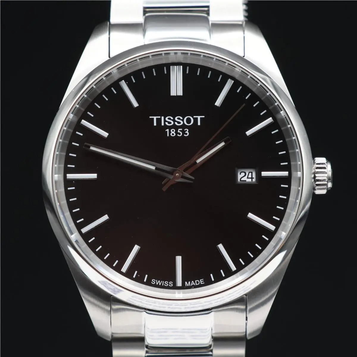 Tissot PR 100 40 mm Quartz Black Men`s Swiss Watch T150.410.11.051.00
