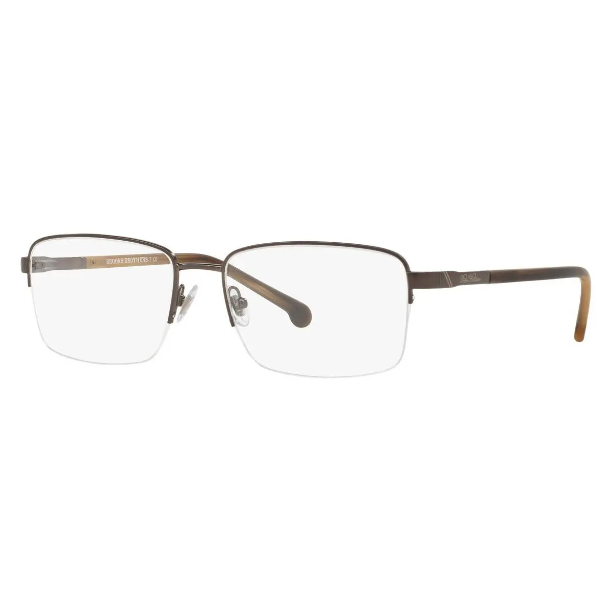 Brothers Rectangle Man Eyeglasses `0BB1044 `1221 56mm `bronze by Brooks
