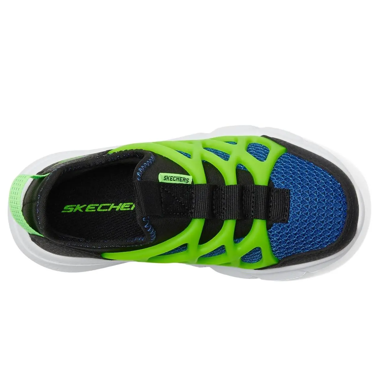 Skechers shoes - Black/Blue/Lime 0